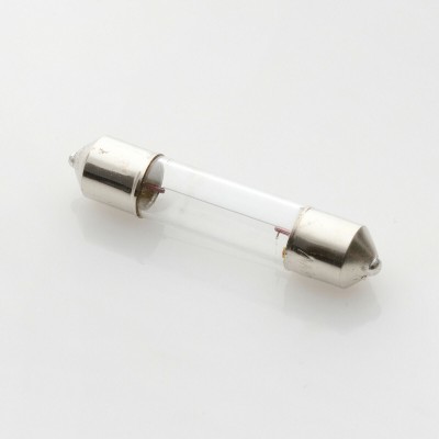 Lampa 6V 40mA 0.24W 0.04A / S6 6x31mm, Glaslampa