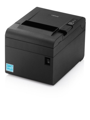 Kvittoskrivare Capture - direkt termisk, Rulle (8 cm), 180 dpi, upp till 220 mm/sek - USB, LAN, seriell, Inkl. kniv