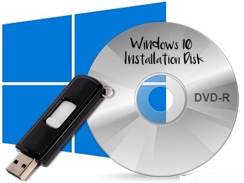 Microsoft Windows 10 Installations Skiva DVD PRO / HOME