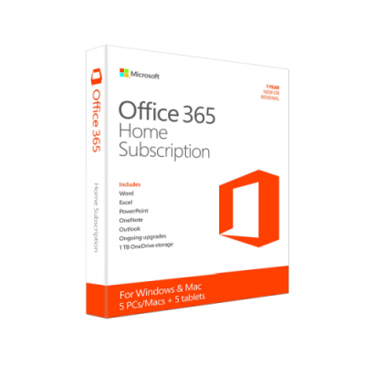 Office 365 Home Subsciption Svensk Windows, Mac 1 PC