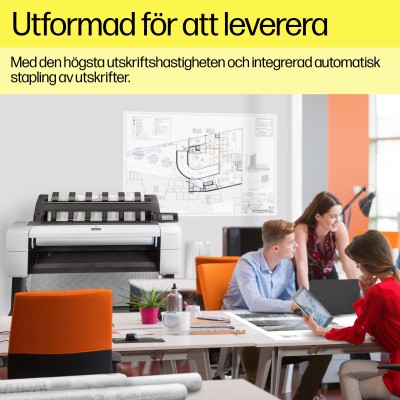 HP DesignJet T2600dr Postscript, 2400x1200 dpi, A0/36" MFP, 6 färger, 600x600 dpi 36" scanner, 2 rullar, USB/LAN#4