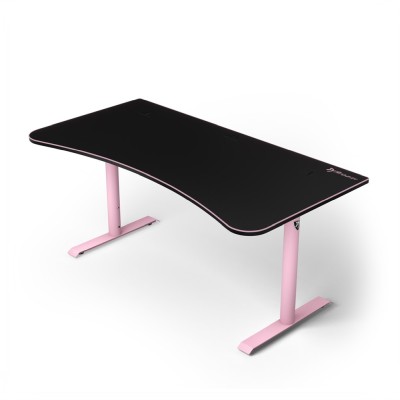 Arozzi Arena Gaming Desk Large Pink, höjdjusterbart, heltäckande musmatta - Rosa#2