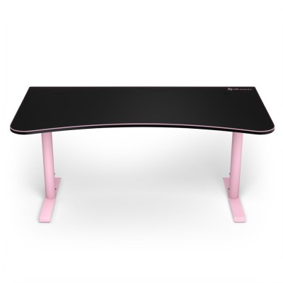Arozzi Arena Gaming Desk Large Pink, höjdjusterbart, heltäckande musmatta - Rosa#4