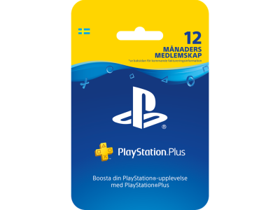 Sony PSN Plus Card 12 Månaders Prenumeration