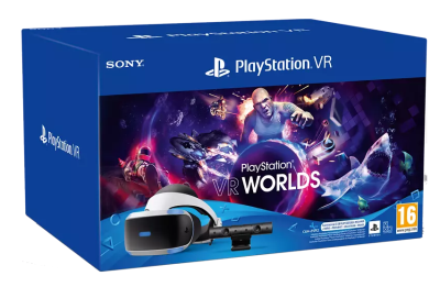 SONY PlayStation VR (V2) + New PlayStation Camera + PS VR Worlds + PS5 Camera Adapter#1