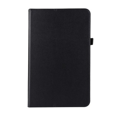 Litchi fodral för Samsung Galaxy Tab A - Svart