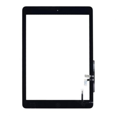 Apple iPad 10.2" Air / 5th Touch Glas u. hemknapp - Svart inkl. Montering