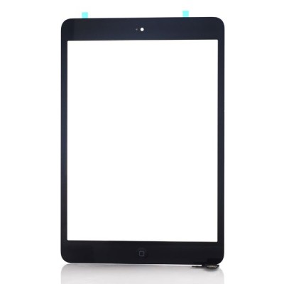 Apple iPad Mini 1,2 Glas Svart m. Touch / Inkl. Montering