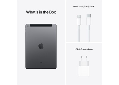 Apple iPad (2021) 10,2 tum Wi-Fi + Cellular 256 GB - Rymdgrå#3