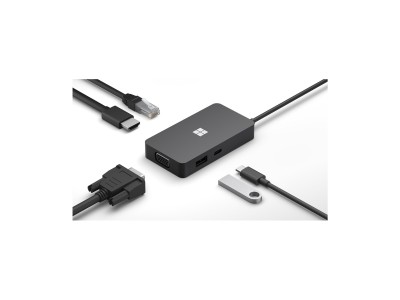 Microsoft USB-C Travel Hub Dockningsstation, Passar alla Surface#2