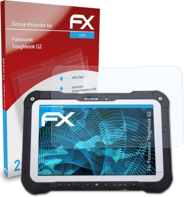 Skärmskyddsfilm för Panasonic Toughbook G2, ultra-klar FX (2-pack)#2