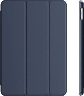 JETech Fodral för iPad 10,2" (Gen 9/8/7, 2021/2020/2019), Trifold back Cover Marinblått