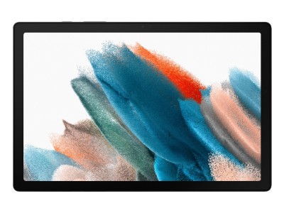 Samsung Galaxy Tab A8 10.5'' 2021 surfplatta WiFi 32GB (silver) Praktisk, slimmad och snygg surfplatta med stor skärm och utmärkt ljud