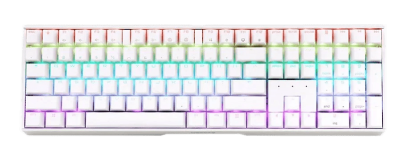 Cherry MX 3.0S RGB, Cherry MX Red, nordiskt - Vit