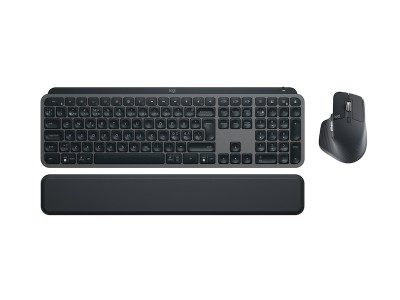 Logitech MX Keys S Combo, Logi Bolt/Bluetooth, automatisk bakgrundsbelysning, PC/Mac/Android/iOS, nordiskt