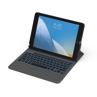 ZAGG Rugged Messenger - Tangentbord och foliefodral - bakgrundsbelyst - Bluetooth - Nordisk - svart tangentbord, svart fodral - för Apple 10.2-inch iPad (7/8/9:e gen)#2