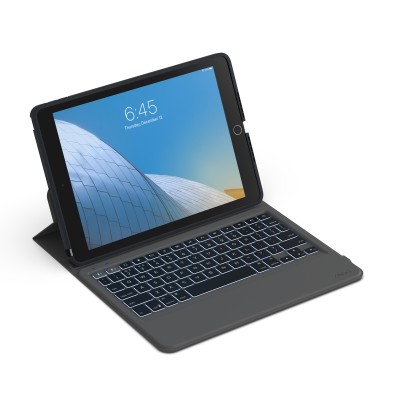 ZAGG Rugged Messenger - Tangentbord och foliefodral - bakgrundsbelyst - Bluetooth - Nordisk - svart tangentbord, svart fodral - för Apple 10.2-inch iPad (7/8/9:e gen)#5