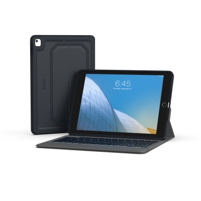ZAGG Rugged Messenger - Tangentbord och foliefodral - bakgrundsbelyst - Bluetooth - Nordisk - svart tangentbord, svart fodral - för Apple 10.2-inch iPad (7/8/9:e gen)#8