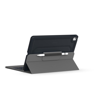 ZAGG Rugged Messenger - Tangentbord och foliefodral - bakgrundsbelyst - Bluetooth - Nordisk - svart tangentbord, svart fodral - för Apple 10.2-inch iPad (7/8/9:e gen)#11