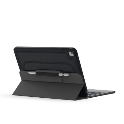 ZAGG Rugged Messenger - Tangentbord och foliefodral - bakgrundsbelyst - Bluetooth - Nordisk - svart tangentbord, svart fodral - för Apple 10.2-inch iPad (7/8/9:e gen)#12