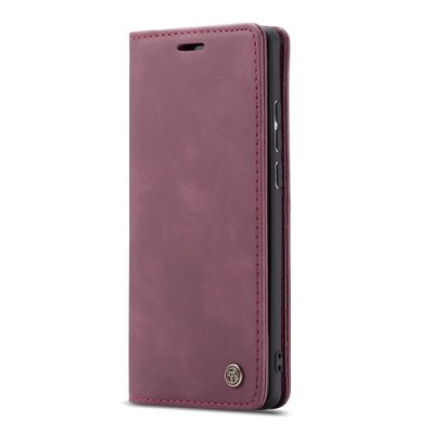 Plånboksfodral CASEME för Samsung Galaxy A40 - Röd