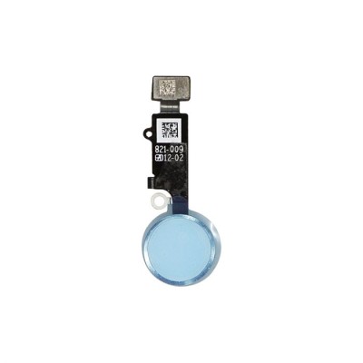 Apple iPhone 7 / 8 / 7+ / 8+ Hemknapp Vit utan Touch / Inkl. Montering