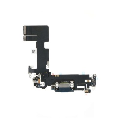 iPhone 13 Laddkontakt Flexkabel - Svart. inkl. montering