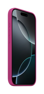 Apple silikonskal med MagSafe till iPhone 16 Pro - Fuchsia#2
