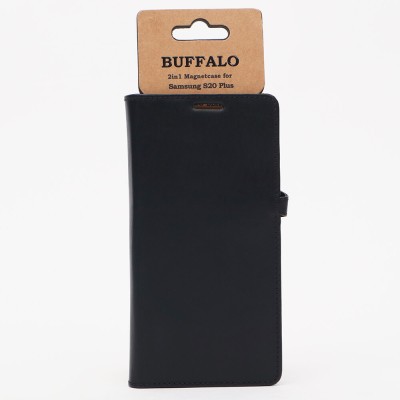 Plånboksfodral BUFFALO Samsung S20 Plus, 2-in-1 magnetskal - Svart#2