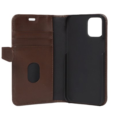 Plånboksfodral BUFFALO iPhone 12 mini, magnetskal - Brun#2