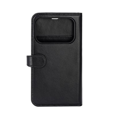 Plånboksfodral BUFFALO Leather 2in1 3 card MagSeries iPhone 17 Pro - Svart#2