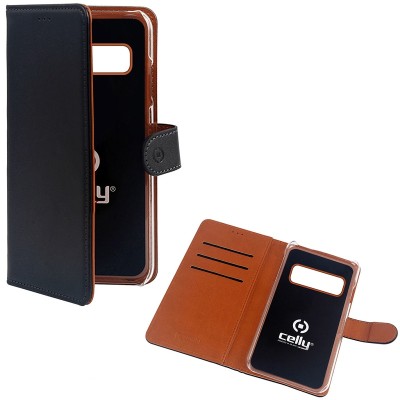 Plånboksfodral Celly Wallet till Samsung Galaxy S20 - Svart