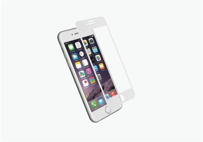 Cygnett iPhone 7+ 3D Curved TemperedGlass /White