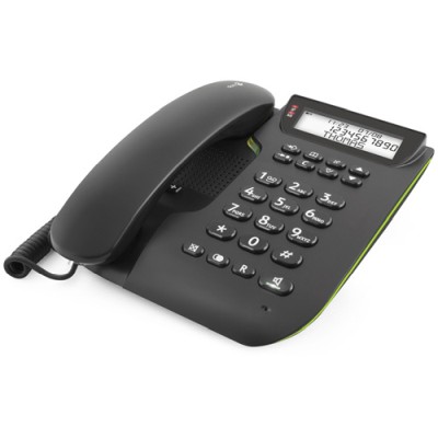 Doro Comfort 3000 Telefon, Nummerpres. & Stora Knappar - Svart