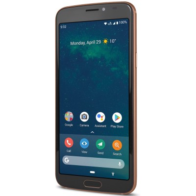 Doro 8080 4G Smartphone för pensionärer, Svart#1