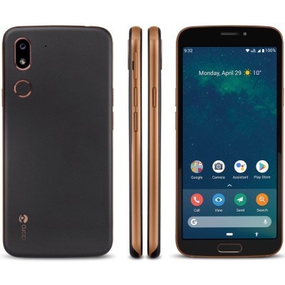 Doro 8080 4G Smartphone för pensionärer, Svart#2