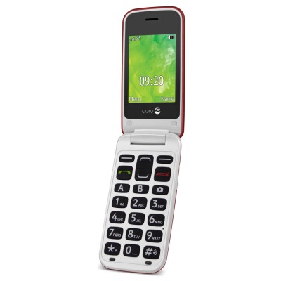 Doro PhoneEasy 6041 Röd/Vit / OBS Endast 2G