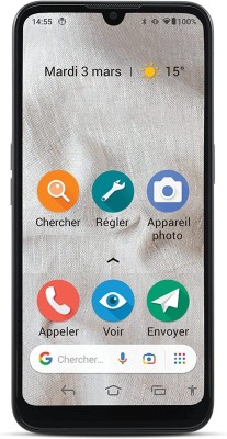 Doro 8110 4G Smartphone Svart/Grå 6,1"