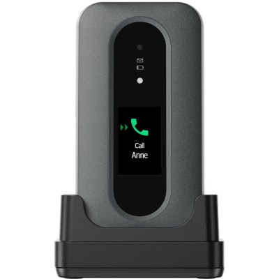 Doro Mobiltelefon 4G Leva L31 Grafitgrå/Vit#2