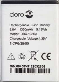 Doro original batteri DBX-1350A