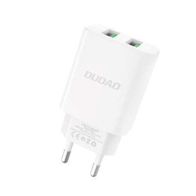 Dudao Laddare A2EU Adapter 12Watt 2xUSB-A