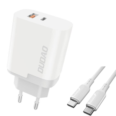 Dudao Laddare 22,5W, 1xUSB-C+1xUSB-A, inkl. 1m USB-C to USB-C kabel#1