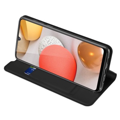 Plånboksfodral Dux Ducis Skin Pro för Samsung Galaxy A12 - Svart#2
