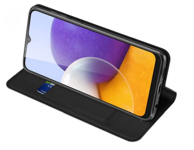 Plånboksfodral Samsung Galaxy A22 4G / LTE - Svart#3