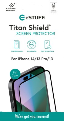 eSTUFF Apple iPhone 14/13/13Pro Black Full Cover Titan#2