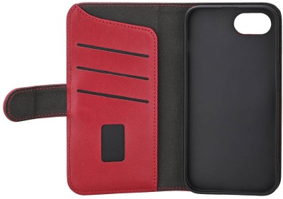 Plånboksfodral GEAR Classic 3 card Recycled MagSeries iPhone 16e - Röd#3