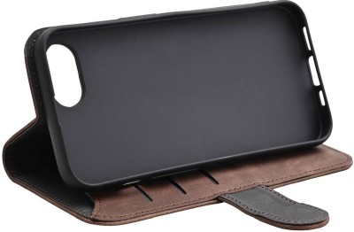 Plånboksfodral GEAR Classic 3 card Recycled MagSeries iPhone 16e - Brun#4
