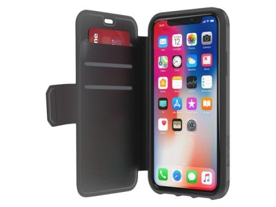 Griffin iPhone X Survivor Strong Wallet black/grey