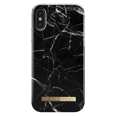 iDeal Fashion Case till Iphone X/XS - Black Marble