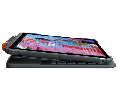 Logitech Slim Folio Keyboard Cover for iPad 10,2 tum (7:e /8:e generation), BT, Nordiskt - Grafitgrå#6